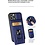 oTronica Geschikt voor iPhone 12 Pro Max hoesje met pashouder - camera bescherming cover en ring houder – Blauw – oTronica