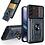 oTronica Hoesje Geschikt Voor Samsung Galaxy S22 Plus hoesje met pashouder - camera bescherming cover en ring houder – Grijs – oTronica