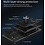 oTronica Geschikt Voor Samsung Galaxy S21 hoesje met pashouder - camera bescherming cover en ring houder – Zwart – oTronica