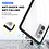 Ntech Bumper case Hoesje Geschikt Voor Samsung Galaxy S21 FE hoesje shockproof - Zwart / Transparant