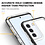 Ntech Bumper case Hoesje Geschikt Voor Samsung Galaxy S22 Plus hoesje shockproof - Zwart / Transparant