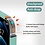 Ntech Hoesje Geschikt Voor Samsung Galaxy A13 4G Hoesje siliconen Mint Groen case Liquid TPU backcover - Met Screenprotector - 2 stuks