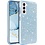 oTronica Hoesje Geschikt Voor Samsung Galaxy S22 Plus hoesje glitter backcover – Blauw – oTronica
