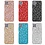 oTronica Hoesje Geschikt Voor Samsung Galaxy A22 5G hoesje glitter backcover – Blauw – oTronica