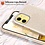 oTronica Geschikt Voor Samsung Galaxy A22 5G hoesje glitter backcover – Goud – oTronica