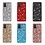 oTronica Hoesje Geschikt Voor Samsung Galaxy A73 hoesje glitter backcover – Rood – oTronica