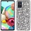 oTronica Hoesje Geschikt Voor Samsung Galaxy A73 hoesje glitter backcover – Goud – oTronica