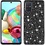 oTronica Hoesje Geschikt Voor Samsung Galaxy A73 hoesje glitter backcover – Zilver – oTronica
