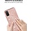 oTronica Hoesje Geschikt Voor Samsung Galaxy A02S hoesje glitter backcover – Rosegoud – oTronica