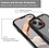 Ntech Hoesje Geschikt voor iPhone 14 hoesje Luxe carbon cover case - Hoesje Geschikt voor iPhone 14 case met Metalen Ring houder - Zwart