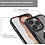 Ntech Hoesje Geschikt voor iPhone 14 Pro hoesje Luxe carbon cover case - Hoesje Geschikt voor iPhone 14 Pro case met Metalen Ring houder - Zwart
