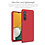 Ntech Hoesje Geschikt Voor Samsung Galaxy A04S / A13 5G Hoesje silicone Liquid Nano soft back cover Met 2x Screenprotector – Rood