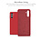 Ntech Hoesje Geschikt Voor Samsung Galaxy A04S / A13 5G Hoesje silicone Liquid Nano soft back cover Met 2x Screenprotector – Rood