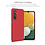 Ntech Hoesje Geschikt Voor Samsung Galaxy A04S / A13 5G Hoesje silicone Liquid Nano soft back cover Met 2x Screenprotector – Rood