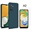 Ntech Hoesje Geschikt Voor Samsung Galaxy A04S / A13 5G Hoesje silicone Liquid Nano soft back cover Met 2x Screenprotector – Pine Groen
