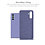 Ntech Hoesje Geschikt Voor Samsung Galaxy A04S / A13 5G Hoesje silicone Liquid Nano soft back cover Met 2x Screenprotector – Lila