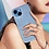 oTronica Geschikt voor iPhone 13 hoesje glitter backcover – Blauw – oTronica