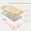 oTronica Geschikt voor iPhone 13 hoesje glitter backcover – Goud – oTronica