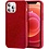 oTronica Geschikt voor iPhone 13 Pro hoesje glitter backcover – Rood – oTronica