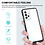 Ntech Bumper case Geschikt Voor Samsung Galaxy A04S Hoesje Zwart / Transparant - Shockproof - Hoesje Geschikt Voor Samsung Galaxy A13 hoesje