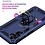 Ntech Hoesje Geschikt Voor Samsung Galaxy A04S Hoesje Anti-Shock Hybrid Armor hoesje Blauw - Hoesje Geschikt Voor Samsung Galaxy A04s / A13 5G ring houder TPU backcover hoesje - screenprotector Galaxy A04S - 2 pack