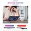 Ntech Hoesje Geschikt Voor Samsung Galaxy A04S Hoesje Anti-Shock Hybrid Armor hoesje Blauw - Hoesje Geschikt Voor Samsung Galaxy A04s / A13 5G ring houder TPU backcover hoesje - screenprotector Galaxy A04S - 2 pack