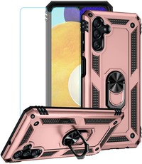 Ntech Samsung A04S Hoesje Anti-Shock Hybrid Armor hoesje Rose Goud