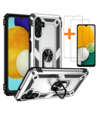 Ntech Samsung A04S Hoesje Anti-Shock Hybrid Armor hoesje Zliver