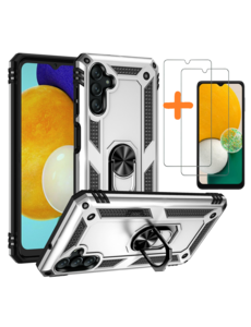 Ntech Samsung A04S Hoesje Anti-Shock Hybrid Armor hoesje Zliver