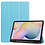 Ntech Hoes Geschikt voor Samsung Galaxy Tab S8 hoes – Hoes Geschikt voor Samsung Galaxy Tab S7 hoes - Book Case - Smart Cover – trifold case – 11 inch – Licht Blauw