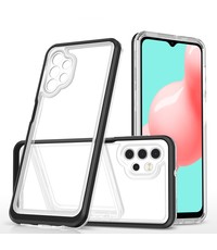 oTronica Samsung Galaxy A32 5G hoesje backcover met bumper – Zwart