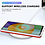 oTronica Hoesje Geschikt Voor Samsung Galaxy A72 4G/5G hoesje Transparant backcover met bumper case – Rood – oTronica