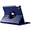 Ntech Hoes geschikt voor iPad 2022 (10.9) 10e generatie draaibare bookcase 360° Case - Donkerblauw