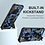oTronica Hoesje Geschikt Voor Samsung Galaxy S21 Ultra hoesje rugged extreme backcover met ring houder Camouflage - Blauw