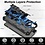 oTronica Hoesje Geschikt Voor Samsung Galaxy S21 Ultra hoesje rugged extreme backcover met ring houder Camouflage - Blauw