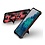 oTronica Hoesje Geschikt Voor Samsung Galaxy S20 FE hoesje rugged extreme backcover met ring houder Camouflage - Rood