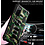 oTronica Hoesje Geschikt Voor Samsung Galaxy S20 FE hoesje rugged extreme backcover met ring houder Camouflage - Groen