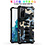oTronica Hoesje Geschikt Voor Samsung Galaxy S20 FE hoesje rugged extreme backcover met ring houder Camouflage - Marine Blauw