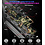 oTronica Geschikt voor iPhone 13 hoesje rugged extreme backcover met ring houder Camouflage - Groen