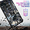 oTronica Geschikt voor iPhone 12 Pro Max hoesje rugged extreme backcover met ring houder Camouflage - Marine Blauw