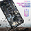 oTronica Geschikt voor iPhone 12 12/12 Pro hoesje rugged extreme backcover met ring houder Camouflage - Marine Blauw