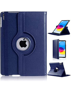 Ntech Hoes geschikt voor iPad A16 hoes 11th Generation 11 Inch 2025 Donker Blauw