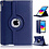 Ntech Hoes geschikt voor iPad 2022 (10.9) 10e generatie draaibare bookcase 360° Case - Donkerblauw