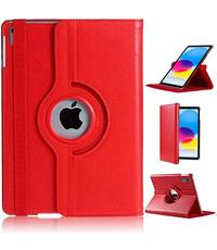 Ntech Hoes geschikt voor iPad A16 hoes 11th Generation 11 Inch 2025 Rood