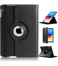 Ntech Hoes geschikt voor iPad A16 hoes 11th Generation 11 Inch 2025 Zwart