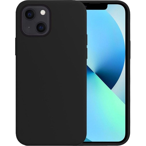 Ntech Ntech hoesje TPU Siliconen Backcover Hoesje Case Geschikt voor iPhone 14 Plus - Zwart