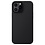 Ntech Hoesje Geschikt voor iPhone 12 Pro Max Hoesje Carbon Fiber Patroon - Backcover luxe case – Zwart