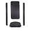 Ntech Hoesje Geschikt voor iPhone X/XS Hoesje Carbon Fiber Patroon - Backcover luxe case – Zwart