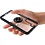 oTronica Hoesje Geschikt Voor Samsung Galaxy S22 Hoesje backcover met Magnetische ring houder ring – Zwart