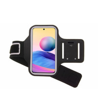 Ntech Xiaomi Redmi Note 10 Prohardloop armband - Sportband - hoesje - zwart